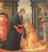 Domenico Ghirlandaio The Visitation (mk05) oil painting on canvas